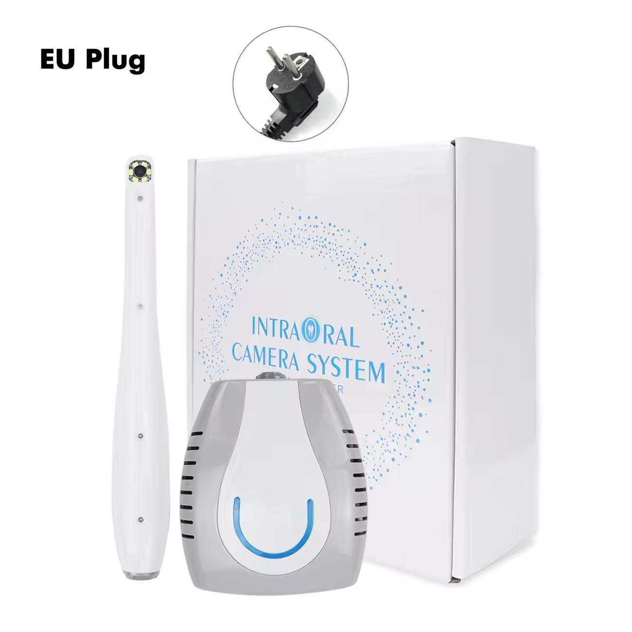 

Dental Split Oral Viewer Intraoral Camera 10.0 Mega Pixel HD WiFi 6 LED Dental Equipment Oral Inspection Tool EU P lug сірий/білий
