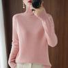 Korean Fashion Turtleneck Sweaters Warm Thick Pullovers Casual Autumn Winter Women Knitwears Basic Long Sleeve Jumpers