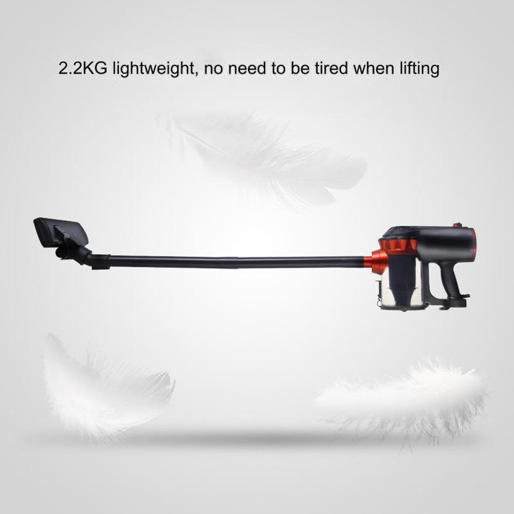 1.5L Dust Box,Curtain Floor Cleaning Multifunctionl 600W Powerful Wired Stick Vacuum Cleaner 18Kpa with 5 Meter Charging Cable,