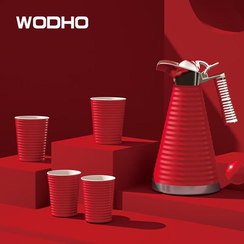 Wanderhove Bordeaux Red Tea Set