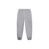 Li-Ning Skateboarding Series Embroidered Logo Jogger Pants Men Bottoms Shark-Grey AKXT021-2