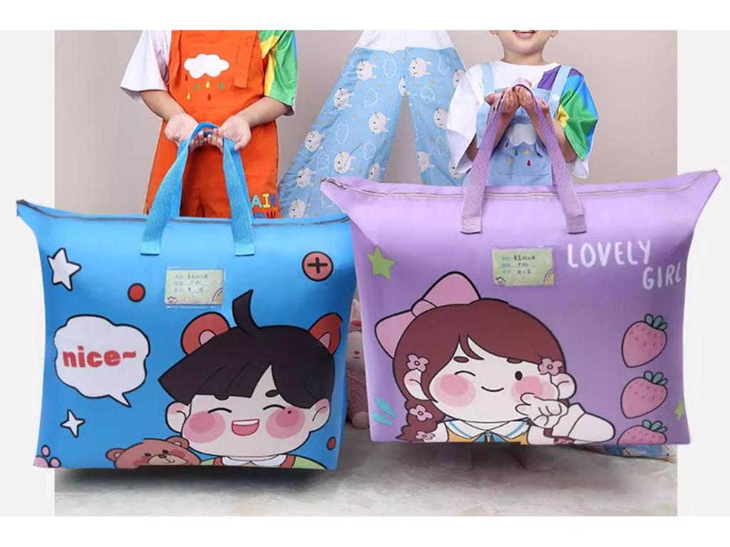 3.6 Grundausstattung für Neulinge: Wasserdichte Aufbewahrungstasche für Kinder, Steppdecke mit großem Fassungsvermögen für Studenten