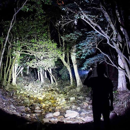 LED Handheld Flashlight High Lumens Super Bright Multiple Lighting Modes Waterproof Rechargeable LED Torch Flashlight