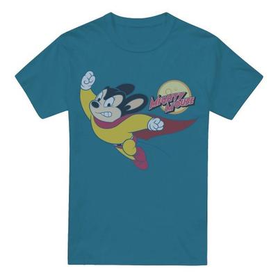 Mighty Mouse Mens To the Sky T-Shirt