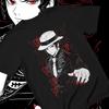 Hot Sale Anime Demon Slayer Kokushibo Graphic Print T-shirt Men Women Streetwear Y2k Harajuku Fashion Casual Oversized Top Cotton Summer New Tee