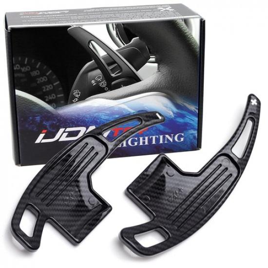 

Carbon Pattern Large Steering Wheel Paddle Shifter For Ford 2015- Mustang