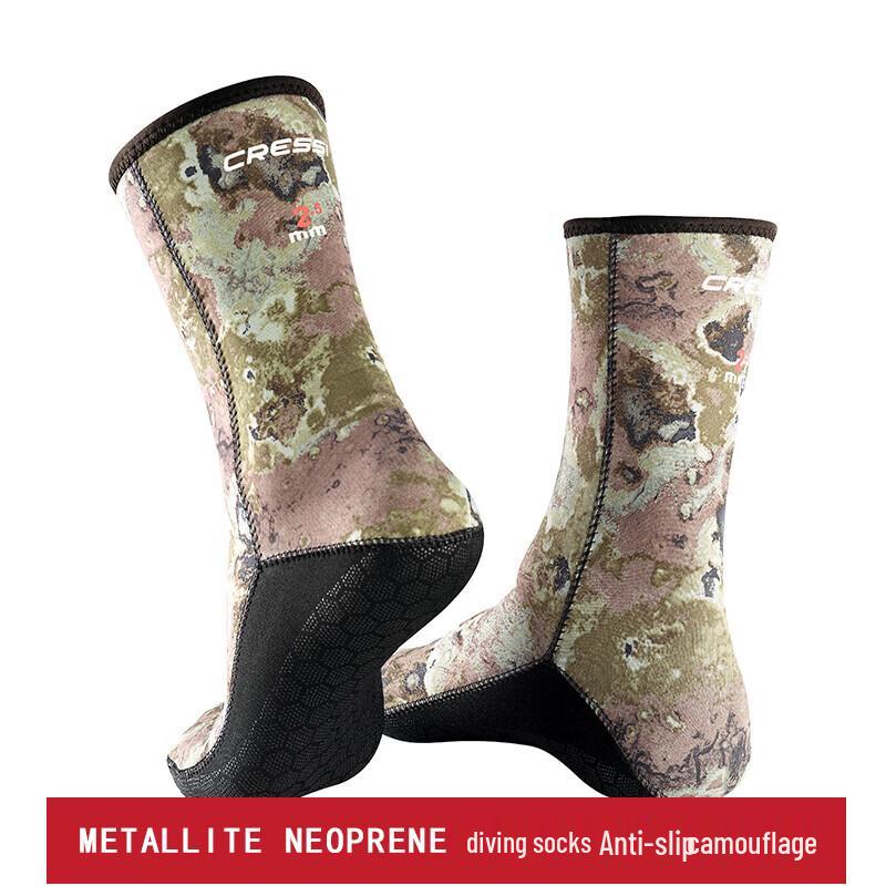 Keyuesi Metallite Neoprene Anti-Slip Diving & Snorkeling Socks S