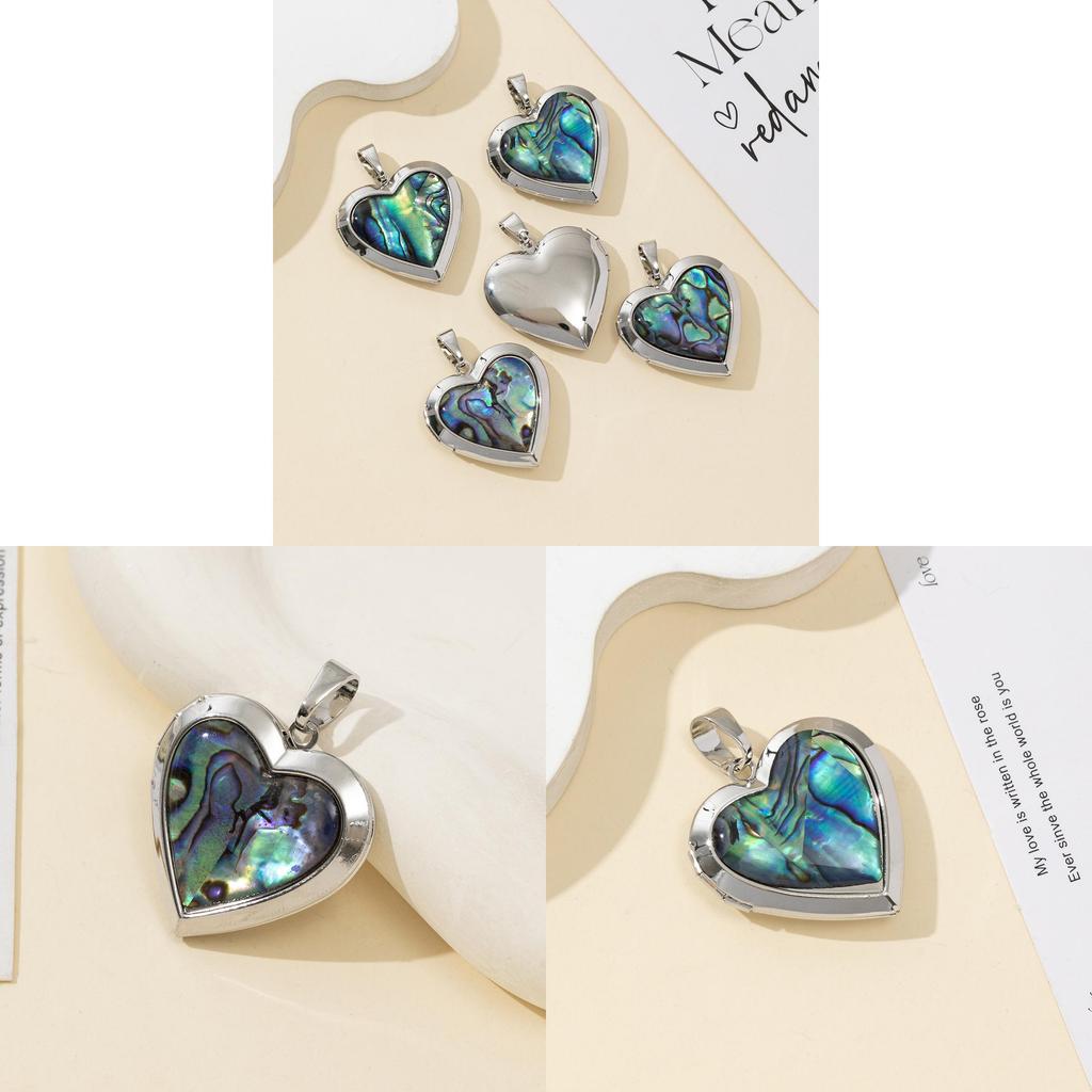 Shell Heart Bead Jewelry Box With Vintage Design For Fashion Accessories