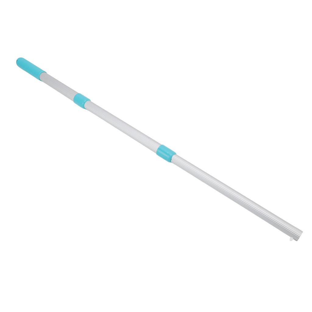Swimming Pool Telescopic Pole 3 Sections Aluminum ABS Pool Cleaning Net Handle for Cleaning