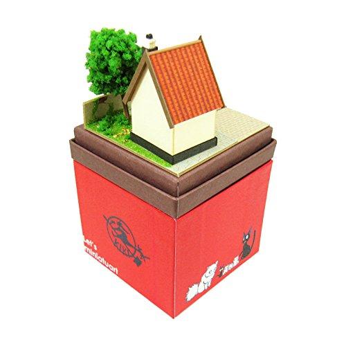Sankei Studio Ghibli Mini Kiki's Delivery Service Osono & Kiki Papercraft Model MP07-07 Multicolor