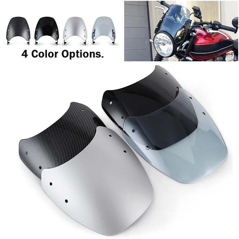 For 2019-2020 Models Triumph Speed Twin 1200 Motorcycle Windshield Deflector Original Model Air Windshield Accessories