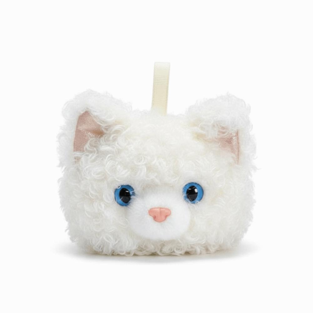 Soft Cat Key Chain Mini Plush Bag Pendant Fluffy Hanging Accessory Kitten Key Ring  Birthday