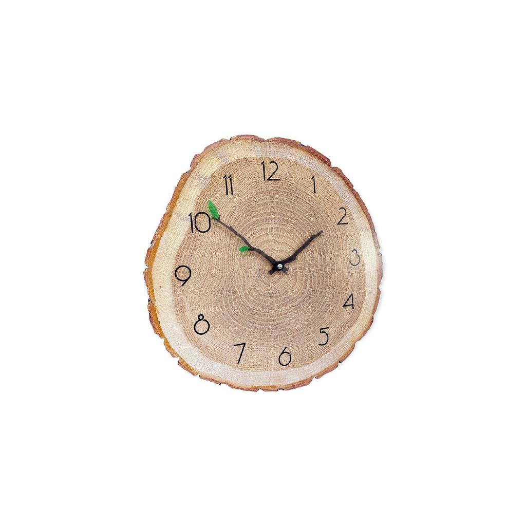 Decorative Tree Trunk Log Shaped 40 Cm Wall Clock