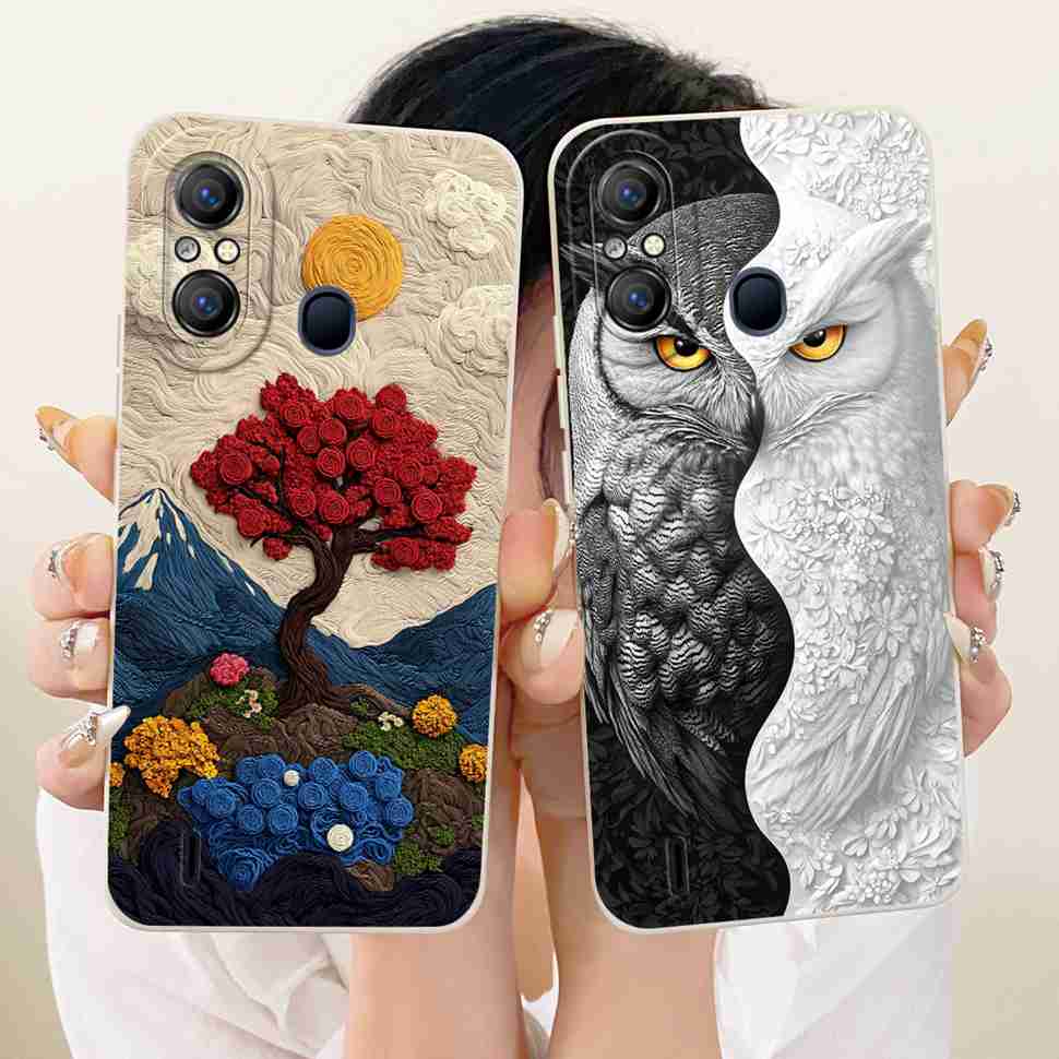 For Itel A58 Case Itel A49 Cover Petty Butterfly Shockproof Phone Case For Itel A58 ItelA49 Back Cover Soft Silicone Fundas