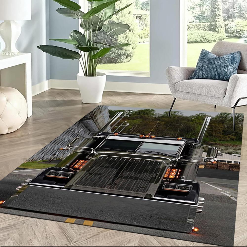 Kw Schwertransporter Fußmatte Büro Teppich Design Für Spielzimmer Schlafzimmer Balkon Esszimmer Rutschfester Teppich Büro Heimdeko Perfektes Geschenk Für FrauenMänner
