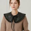 Damen Baumwolle Spitze Falscher Kragen Bluse Vintage Abnehmbarer Kragen Damen Hemd Falsche Krawatte Revers Bluse Oberteil Kleidung Accessoires