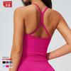 New tight sports vest women wear fitness clothes running fitness yoga clothes sling vest women