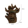 Tree Trunk with Face Treehouse Cave Hideout Ornament, Landscaping Betta Hide Aquarium Ornament