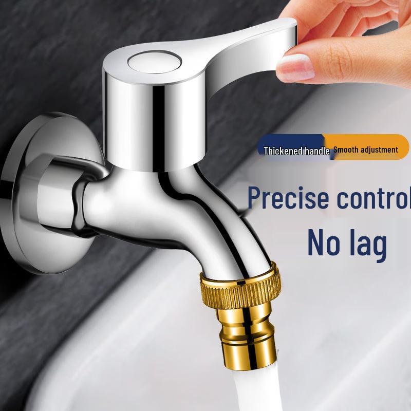 TLXT Wall-Mounted Washing Machine Faucet