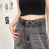 European and American Retro Skull Hand Rivet Belt Femininity Versatile Belt Accessories High-end Design Clothing Accessories
