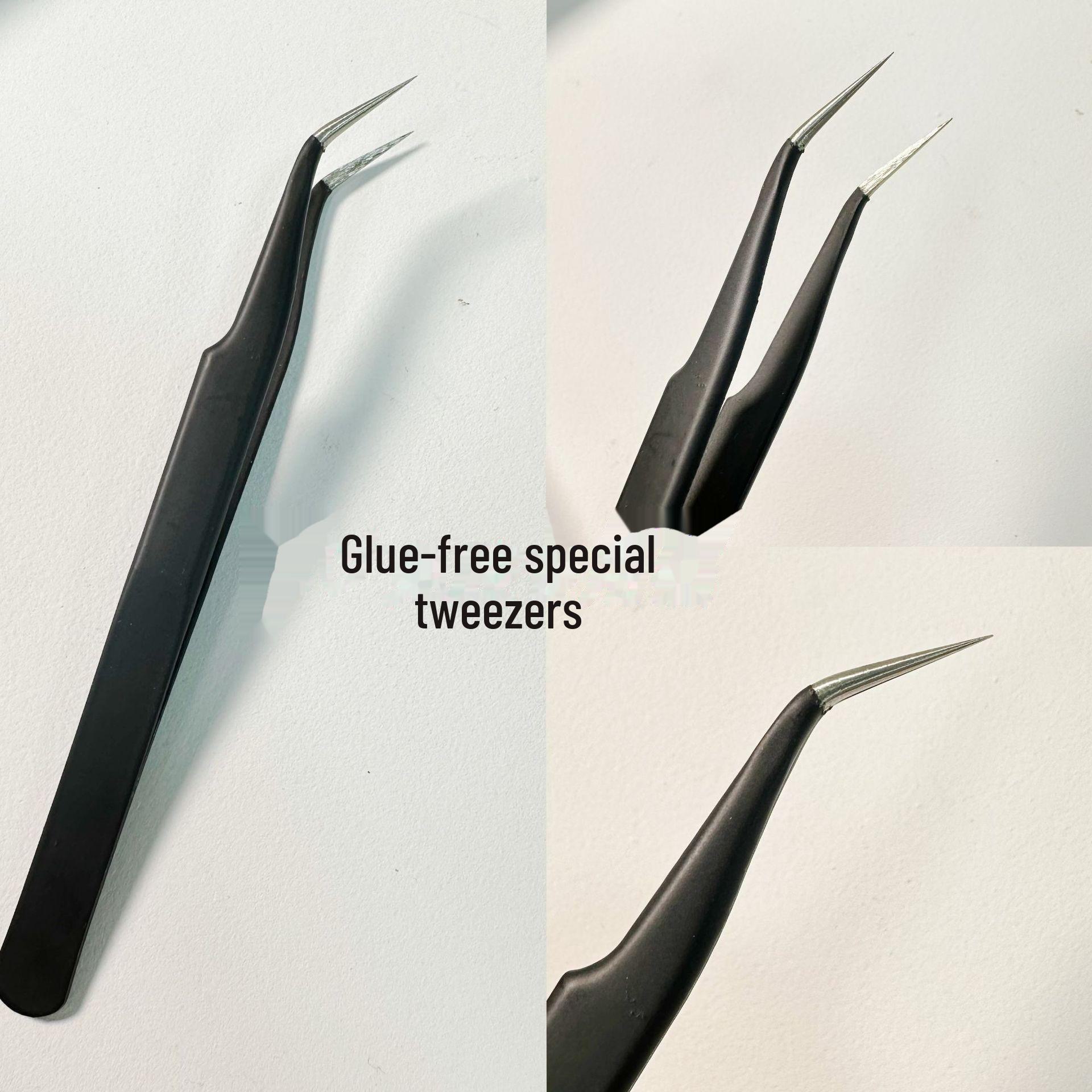 

Самоклеящиеся накладные ресницы Feixi без клея - натуральный сегментированный дизайн