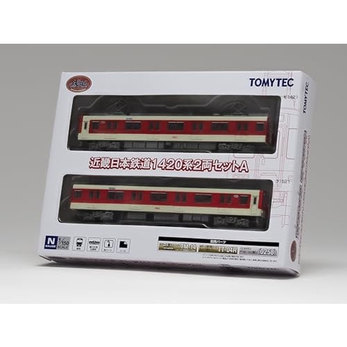 Tomytec Railway Collection Tetsuro Kinki Nippon Railway 1420 Series 2-Car Set A Diorama Supplies 334286