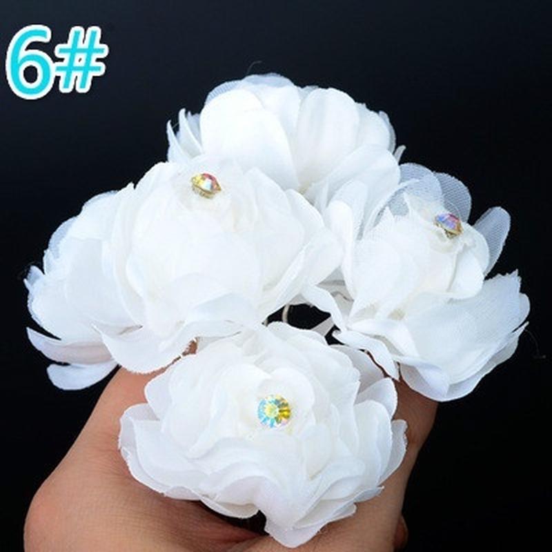 2Pcs Boho Flower Daisy Hair Cuff Clip Headband Hair Pin Accessories