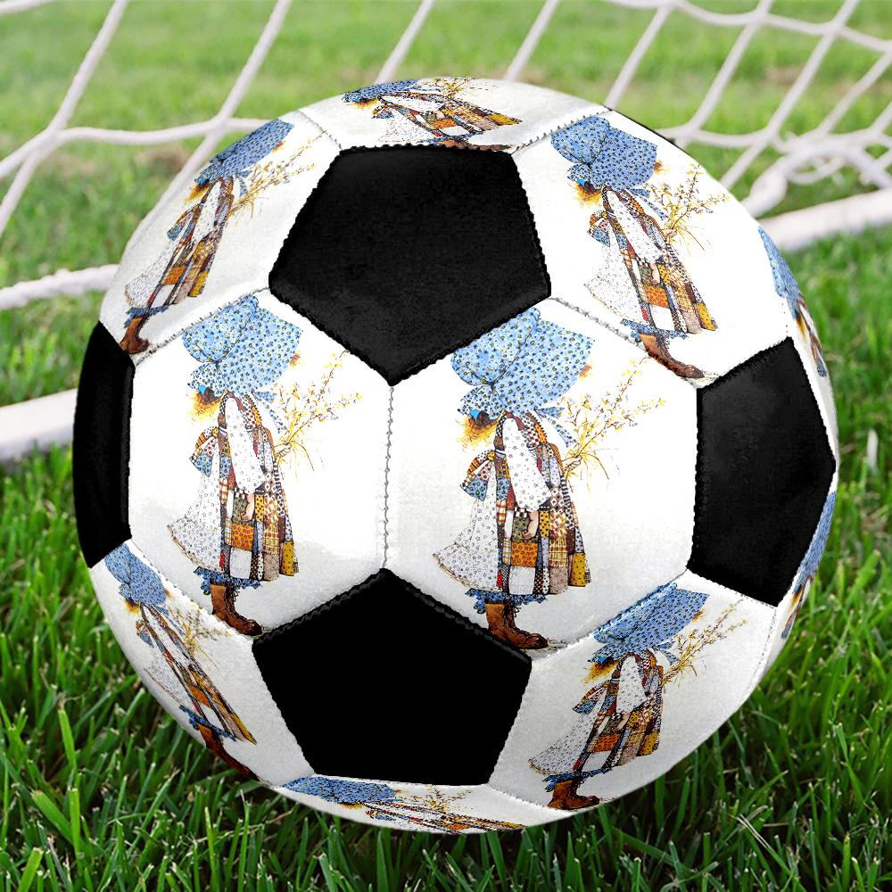 Sarah Kay Indoor Soccer Ball Colorful Machine Stitched PVC Size 5 Team Training Competition Ready Durable High-Bounce Cool Sports Gift