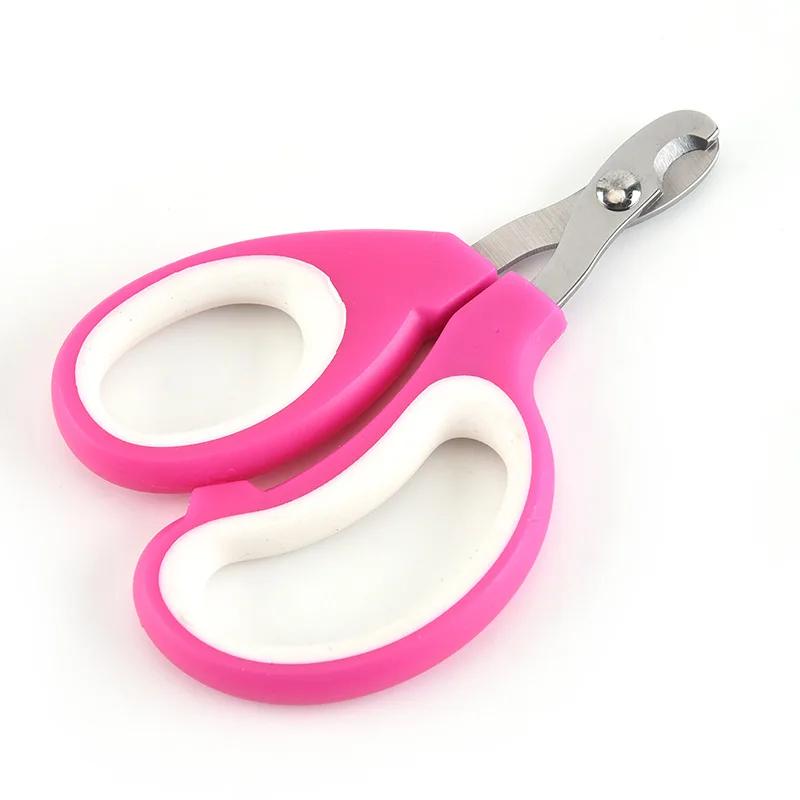 Hot 1Pc Pet Nail Toe Claw Clipper Scissors Pet Dog Cat Nail Clippers Scissors Trimmer Grooming Tools  Random Color Pet Supplies