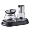 Yunshuang 3-Piece Stainless Steel Seasoning Set with 125ml Glass Jars