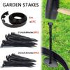 1set Garden Isolation Belt Kit Garden Edge Strips With 30 Ground Nails Anchors For Garden Lawn Isolation Garden Accessories