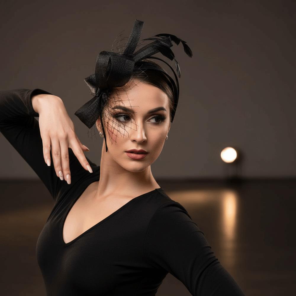 Bentiță Elegantă Culoare Solidă pentru Păr Accesorii de Păr Bandă pentru Păr pentru Spectacole de Dans Petreceri