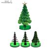 3 Types 14cm Magic Growing Christmas Tree DIY Fun Xmas Gift Toy for Adults Kids Home Festival Party Decor Props Mini Tree