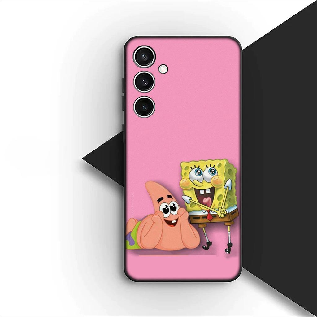 Cover for Huawei P30 P20 Mate 20 Pro Lite Y7 Y6P Y7A 2019 Nova 5T 3I Casing Phone Case S-SquarePants-Lovely S-SpongeBobs-Anime