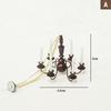 Led Ceiling Lamp Dollhouse Furniture Chandelier 3V Light Sand Table Accessories