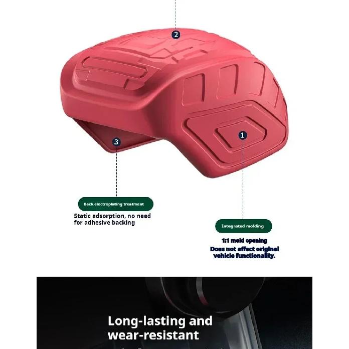 For Toyota Camry 9th generation Car Silicone Automatic Gear Shift Knob Cover Tasteless Antislip Shifter Knob Protective Cover