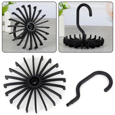 Clothes Rack Pant Hanger Rotating Space Saving Hanging Tie Rack Hanger For Dorm/Hotel Household Multifunctional Closet Organiser