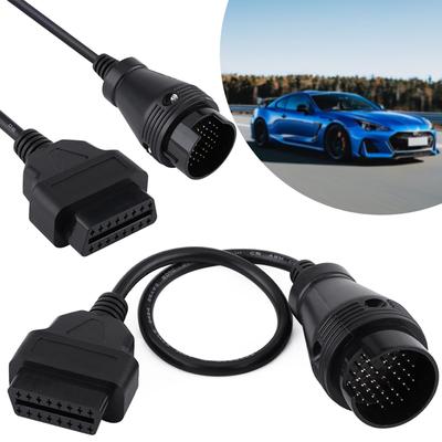 Mercedes-Benz uyumlu için OBD2 Adaptör Kablosu 38 Pin - 16 Pin Konektör, Araba Aksesuarları