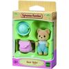 SYLVANIAN FAMILIES - Bébé Ours - Mini-univers - Mixte - Avec Chapeau et Sac