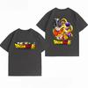 Unisexs Clothing 100 Cotton Summer TShirt Dragon Ball Super Goku Frieza Print Anime Streetwear Casual Short Sleeve Tops