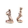 Creative Brass Medusa Ornament Ancient Greek Snake Girl Vintage Crafts Home Office Desktop Tea Pet Ornament