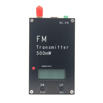 2000M 0,5W FM vysílač Frekvenční LCD displej Stereo 76-108MHz pro Radio Broadcast Campus Radio Station Receiver