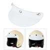 3-Snap Motorcycle Helmet Visor Peak Shield Protector 15cmx5cm