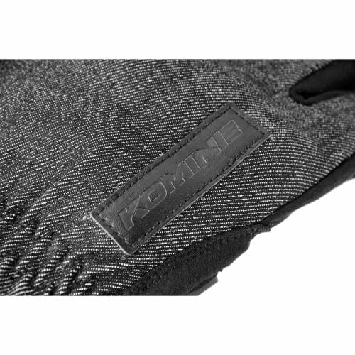 Komine Urban Winter Gloves for Motorcycles Black Denim M GK-835 1280 For Spring, Autumn, Winter, Waterproof and Cold Protection