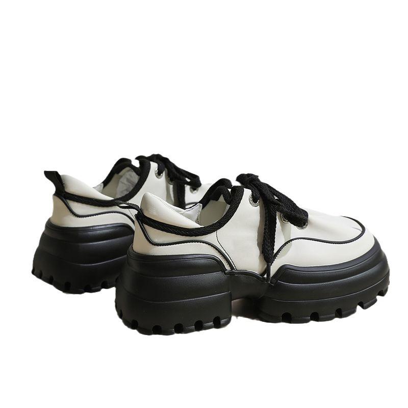 High-value niche design cake sole dad shoes children's spring and summer 2025 new versatile round head thick sole dad shoes