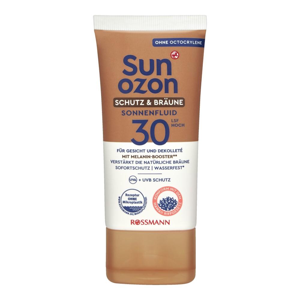 Rothmans Sun Ozone Protect & Tanning Sun Fluid Lsf30 50Ml