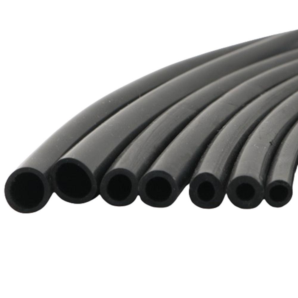 1Pcs Black Flexible Rubber Hose ID2-6mm Water Pipe Durable Garden Pipe  for Drink Water Faucet