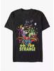Marvel Genuine 2026 New Marvel Doctor Strange Classic Comic Scene Print Plus Size Mens Short Sleeve Loose Casual TShirt