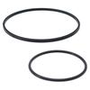 2ST svart gummivakuumpumptätningssats packning 11668626471 för BMW 1 3 5 7 Series X1 X5 Z4 318i 320i 520li 120i N42 N46 N62 N73