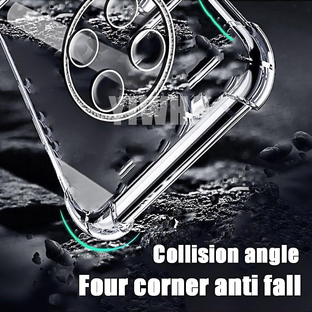 Airbag Transparent Phone Case for Huawei Honor X9c X7c X8b X7b X9b X7a X8a X9a Shockproof Back Clera Cover X9 X8 X7 X6 X5 A B C